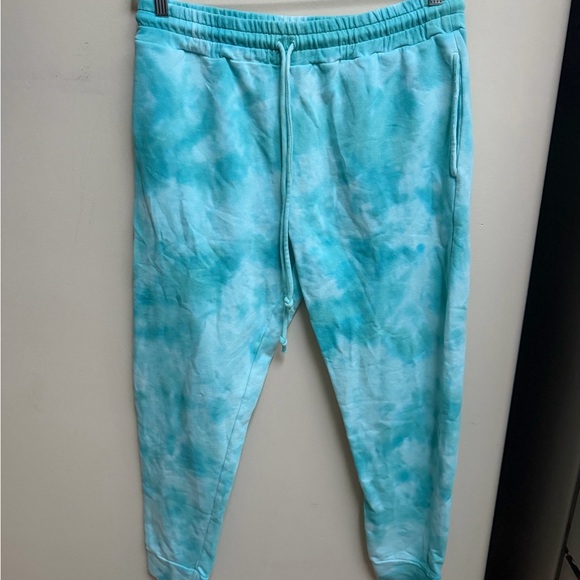 Love Shack Fancy Tie-Dye Jogger Pants - Blue - Picture 2 of 6
